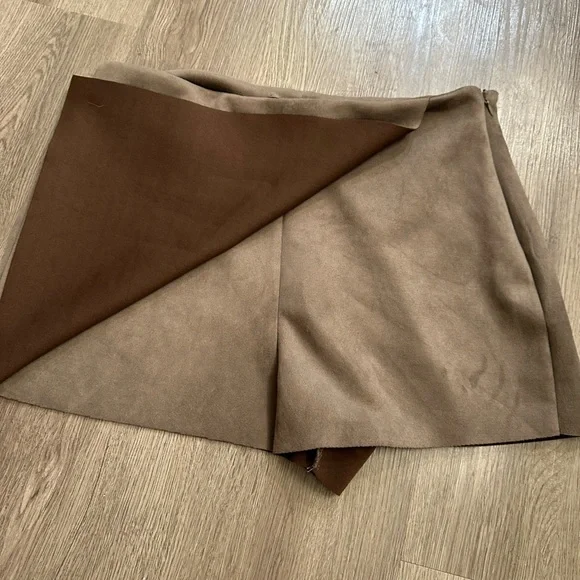 beige suede corset - Picture 2 of 2